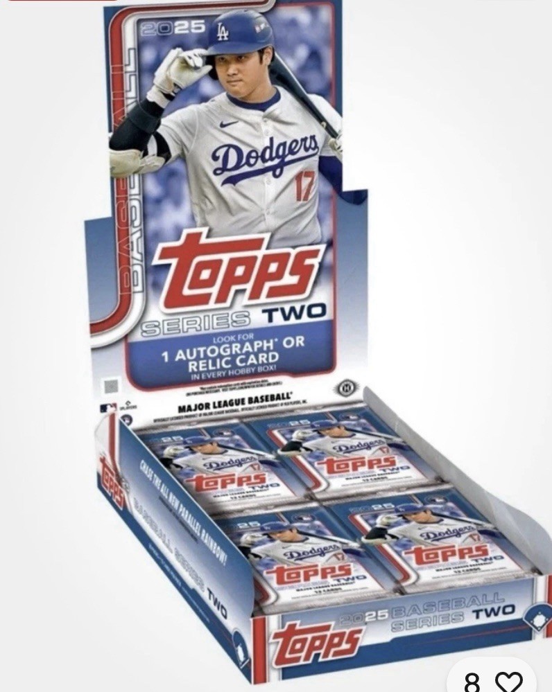 2025 Topps Series 2 Hobby Box Presale Factory Sealed 20 Packs-image