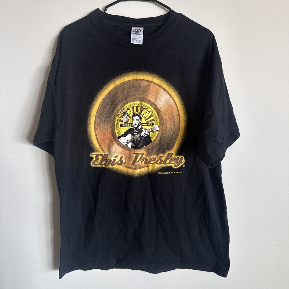 90s Vintage Elvis Presley Graceland Made In USA Concert Single Stitch T Shirt XL