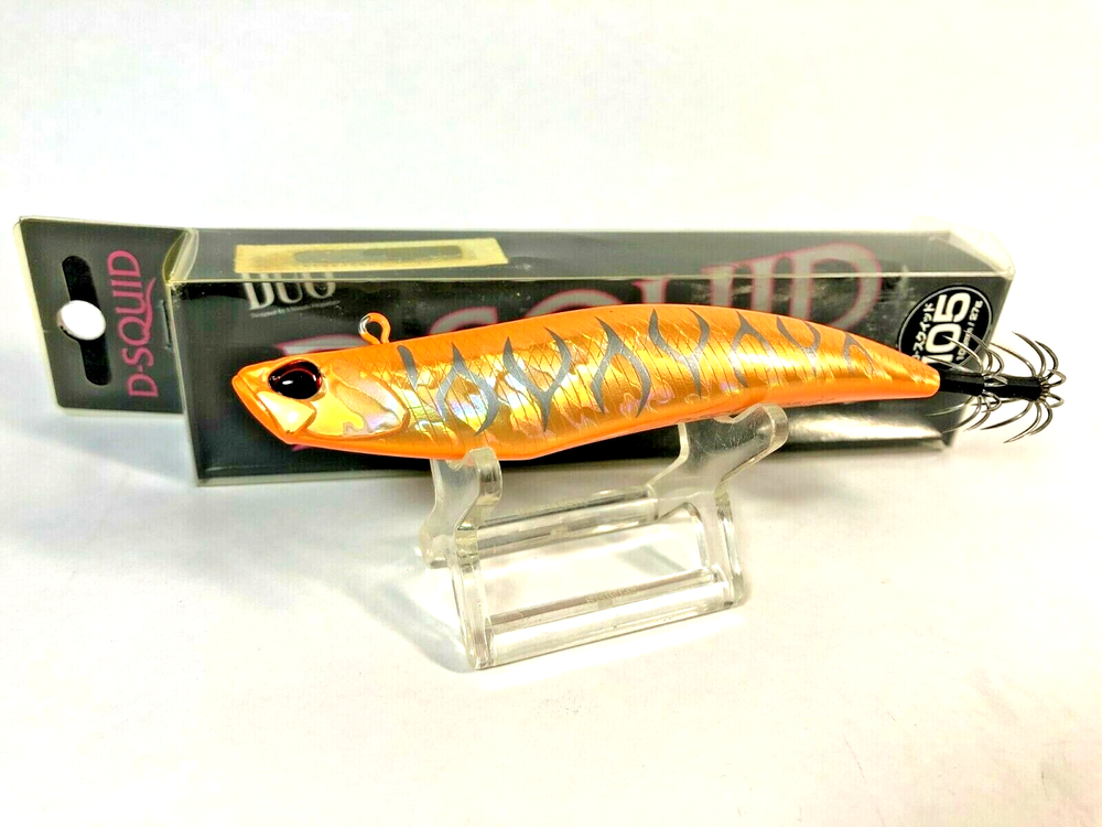DUO D-SQUID 105/27 Squid Jig 13 in Purple Pink Gold Lure