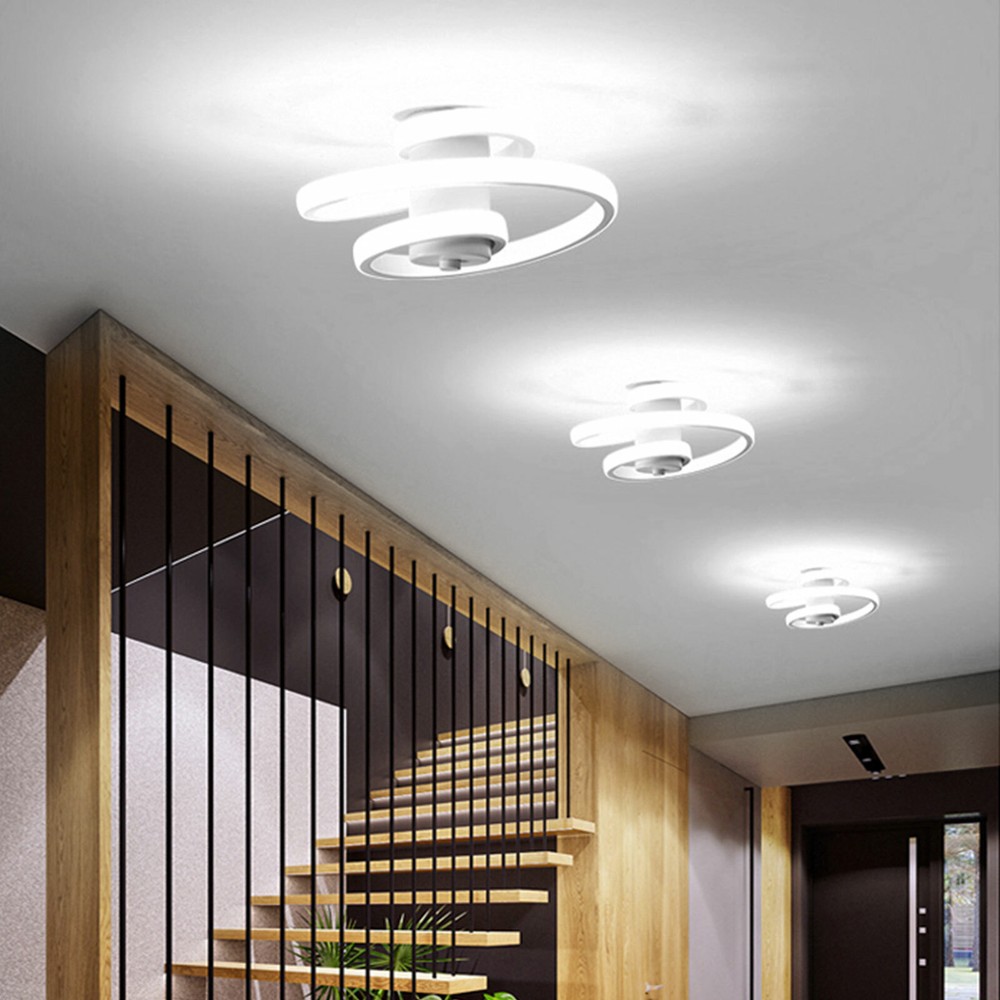 Modern Acrylic LED Flush Mount Ceiling Light for Living Room or Bedroom