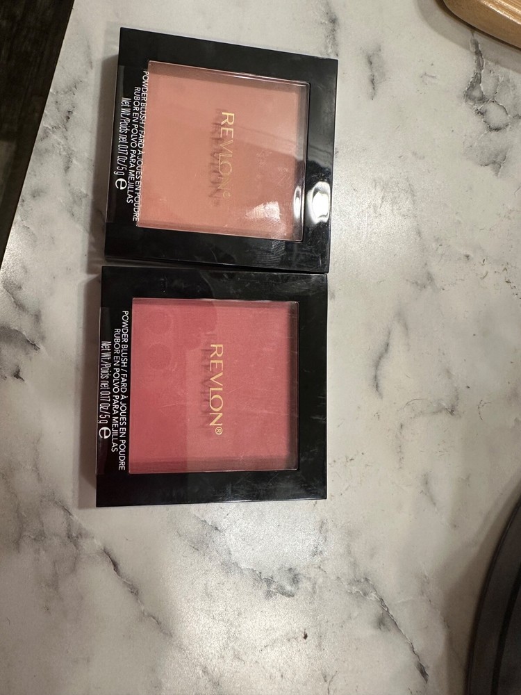 New Revlon Powder Blush, Matte Finish, 001 Oh Baby! Pink and Mauvelous , 0.17 oz