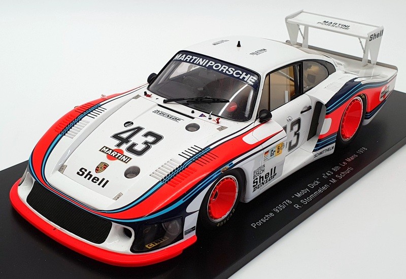 Spark Model 1/18 Scale 18S030 - 1978 Porsche 935/78 Moby Dick #43 8th