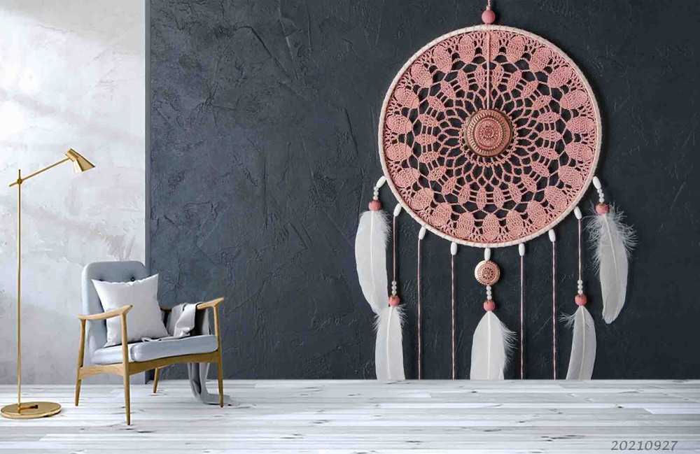 3D Dreamcatcher Pattern Wall Murals Wallpaper Murals Wall Sticker