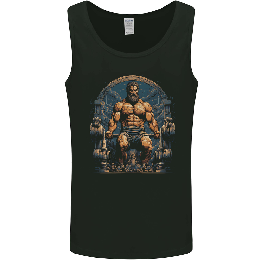 Hercules Gym Bodybuilding Weightlifting Training Mens Vest Tank Top