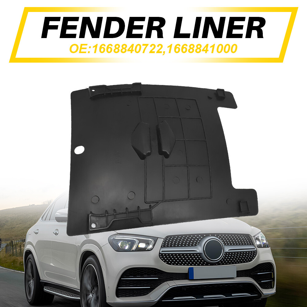 For 2016-2017  Mercedes-Benz GLE350 Black Fender Liner Access Cover 1668840722 I
