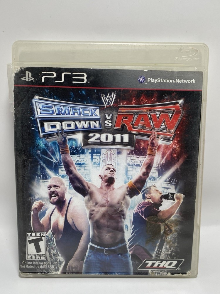 WWE SmackDown vs. Raw 2011 (PlayStation 3, PS3, 2010) CIB