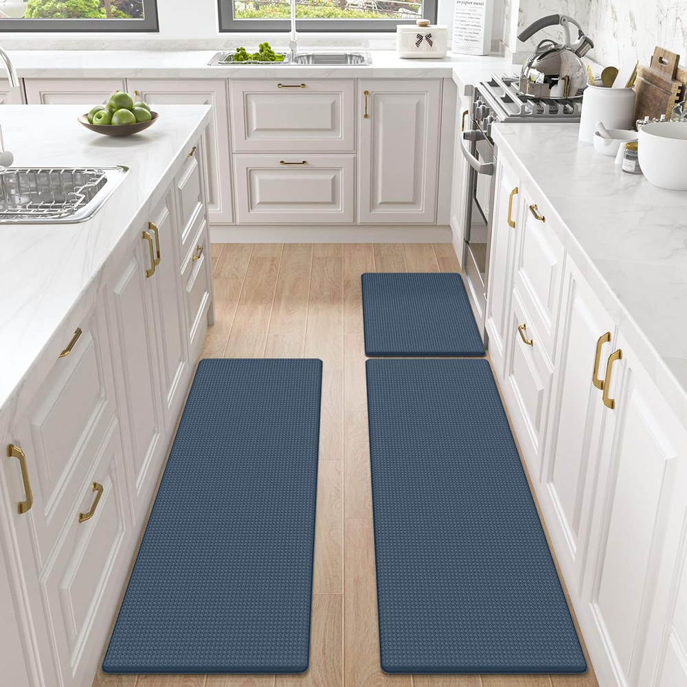 Kitchen Rugs and Mats Cushioned anti Fatigue Comfort Runner Mats for Floor Rugs