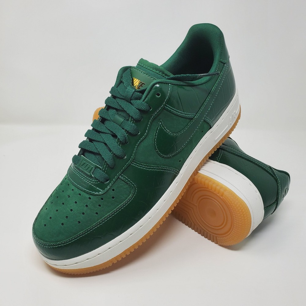 Nike Air Force 1 07 LX Gorge Green Croc DZ2708-300 Womens Size 10 Sneakers