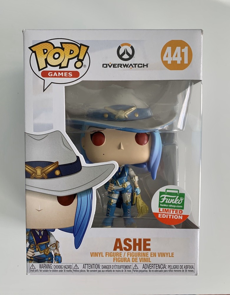 Funko Pop! Games- Overwatch Ashe #441- Winter Skin- FS Cyber Monday Bundle-image