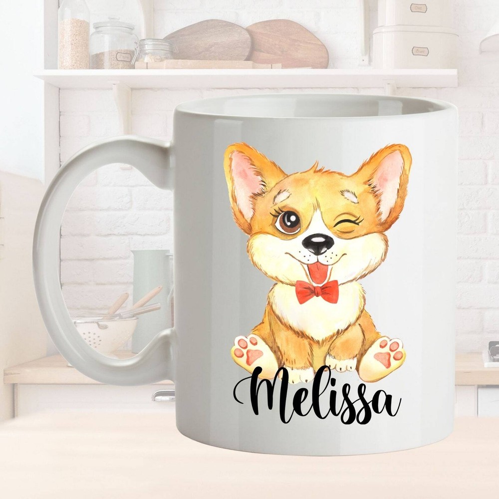 Personalized Corgi Gift Mug L Corgi Dog Lover Gift Idea L For Birthday Christmas