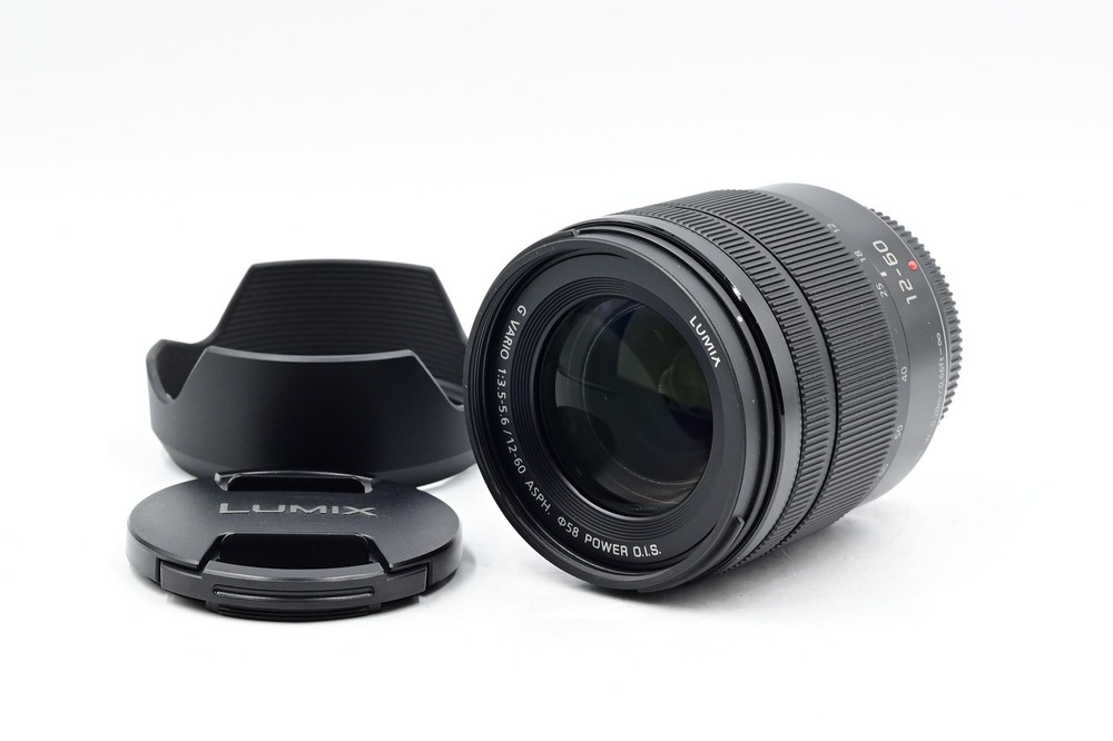 Panasonic Lumix G 12-60mm f3.5-5.6 Power O.I.S. MFT Lens H-FS12060 #177