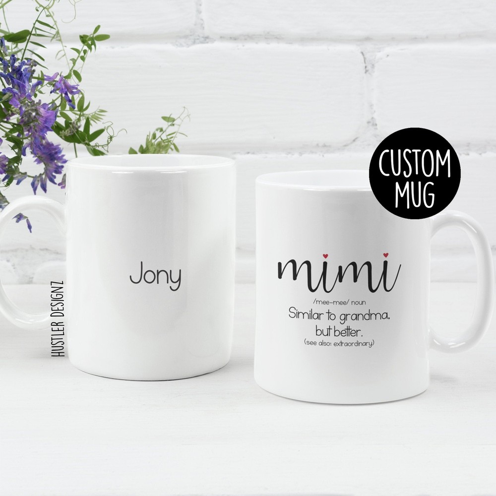 Mimi Mug Personalized Mug Gift For Grandma Birthday Gift Ideas For Grandma For