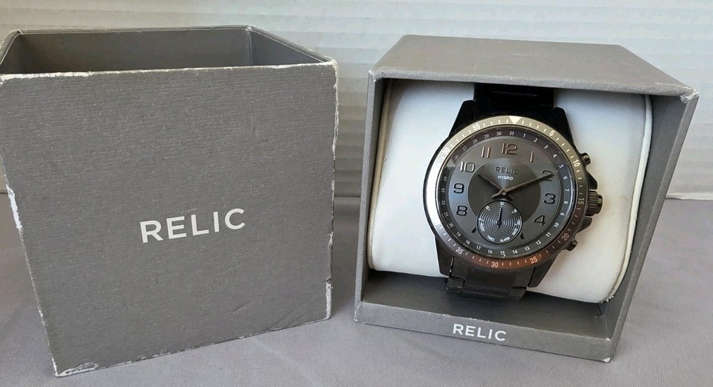 Relic Connect Hybrid Smartwatch By Fossil NDW2S Black