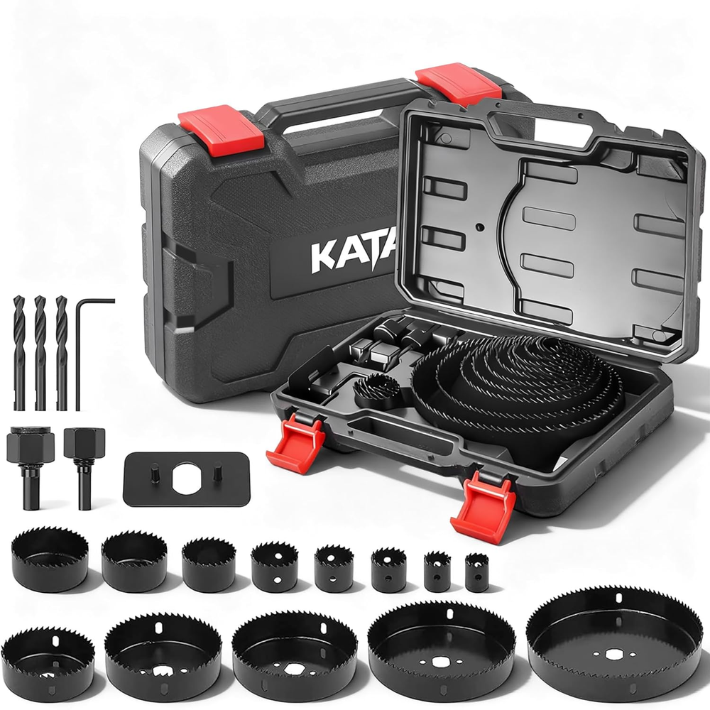 20PCS Hole Saw Kit, Hole Saw Set with 3/4