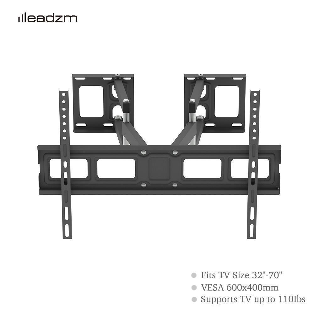 Articulating Full Motion HDTV TV Wall Mount Bracket 32 37 40 42 50 55 60 65 70″