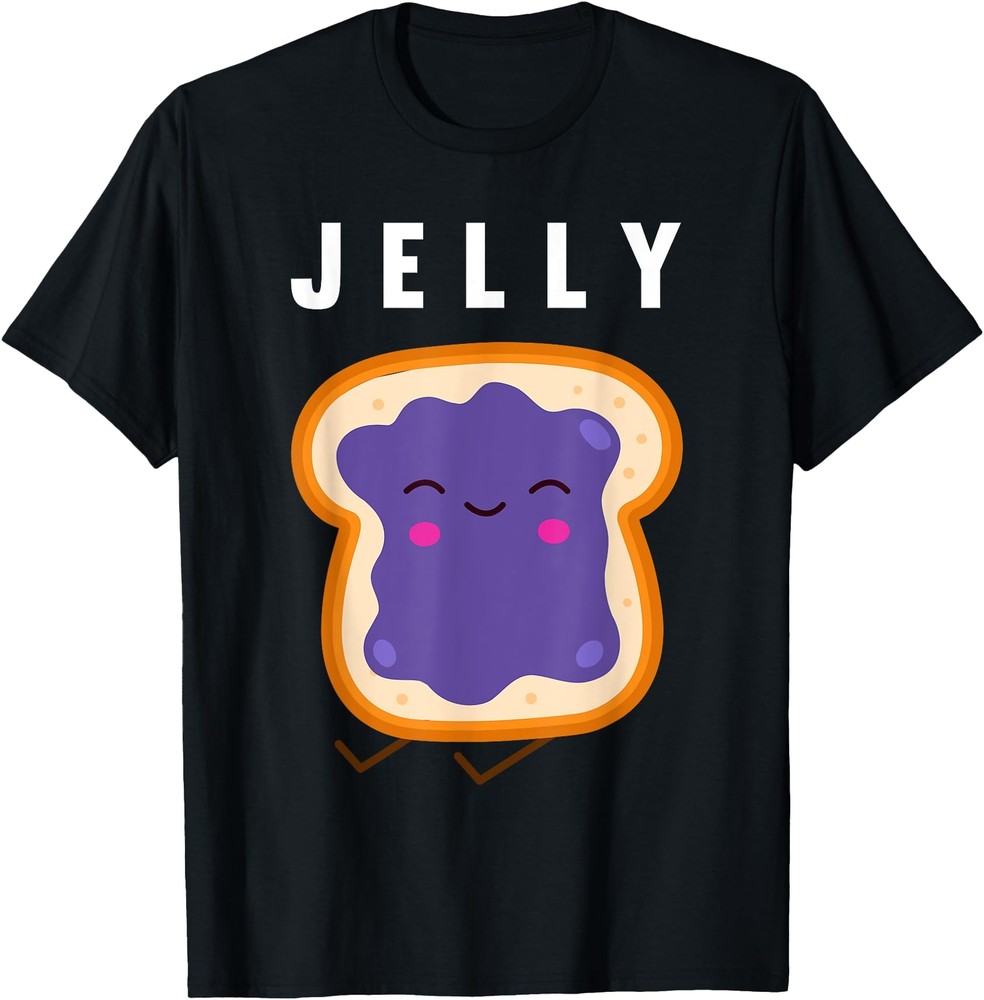 Peanut Butter And Jelly Best Friend Matching T Shirt Men