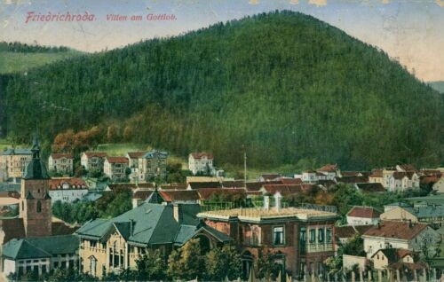 Ansichtskarte Friedrichroda Villen am Gottlob  (Nr.9157)