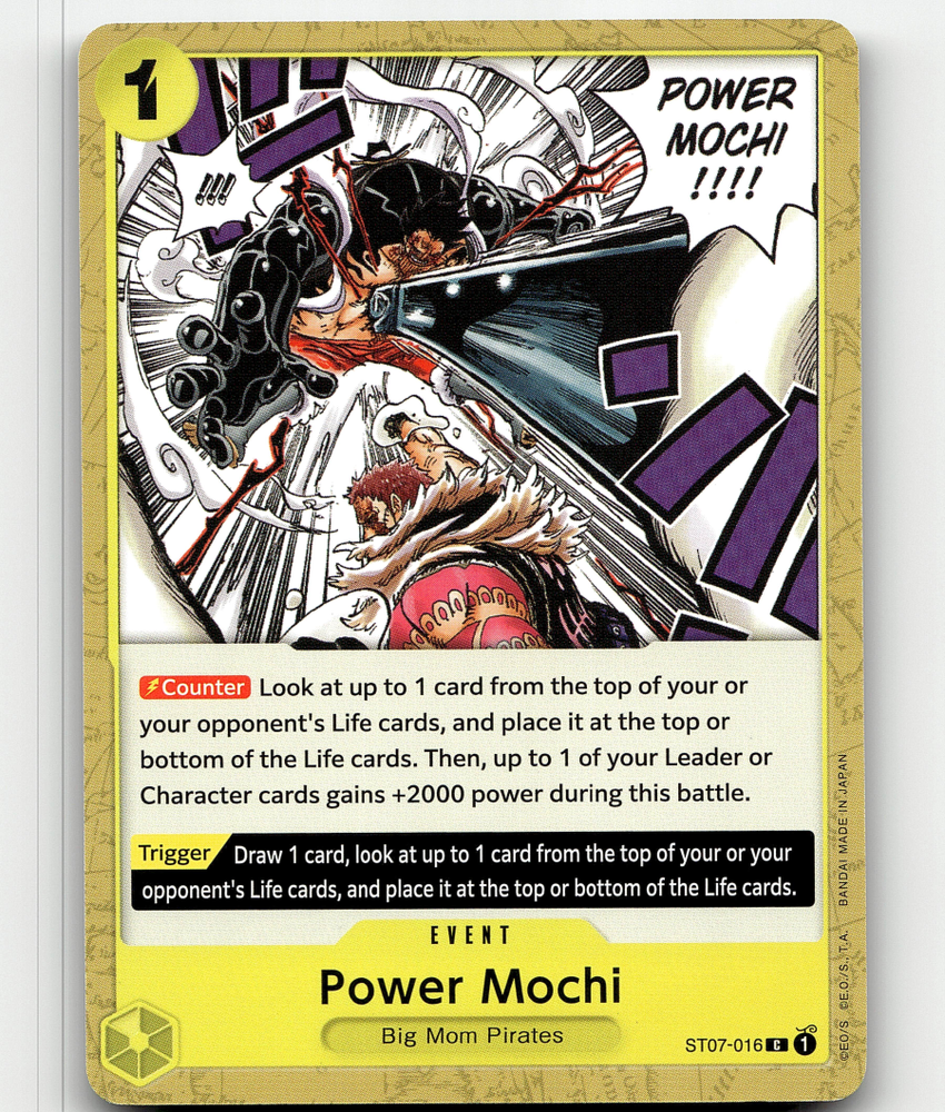 One Piece Card Game Power Mochi - Starter Deck 7: Big Mom Pirates