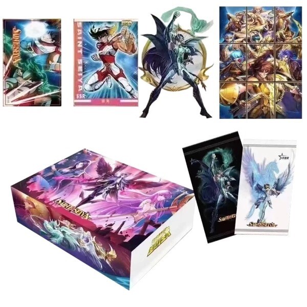 Saint Seiya Trading Card Game  Collector's CCG 10 Pack Booster Box Unbound