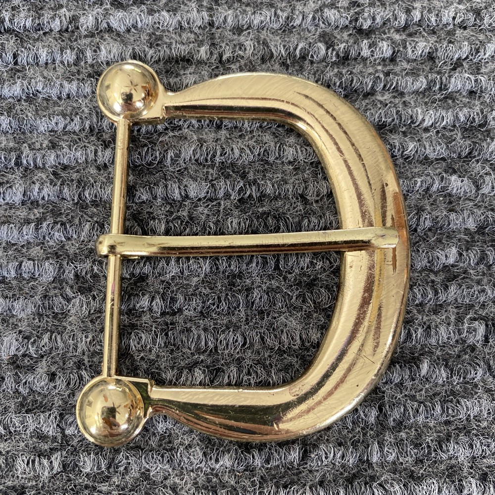 Belt Buckle Women’s Gold Round Oval