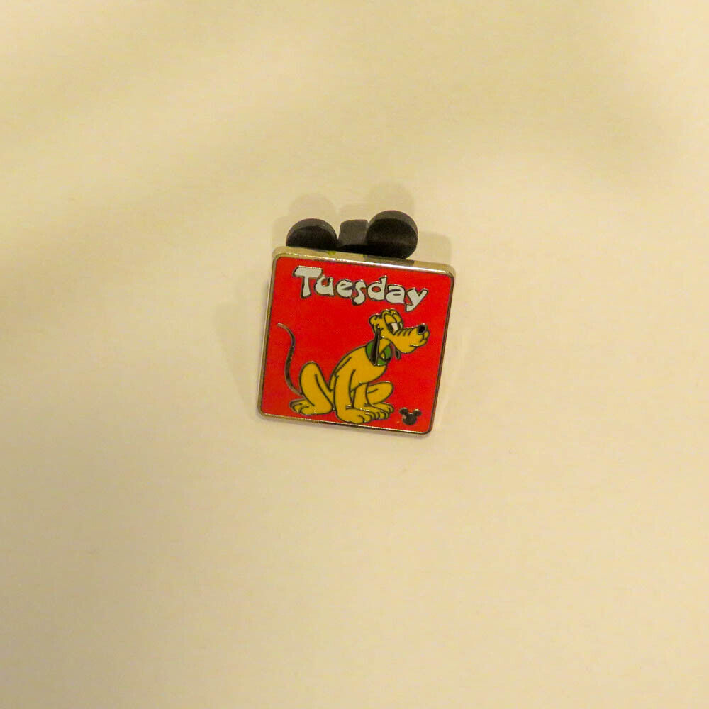 Disney 2013 Hidden Mickey Days of the Week Pluto Tuesday Pin