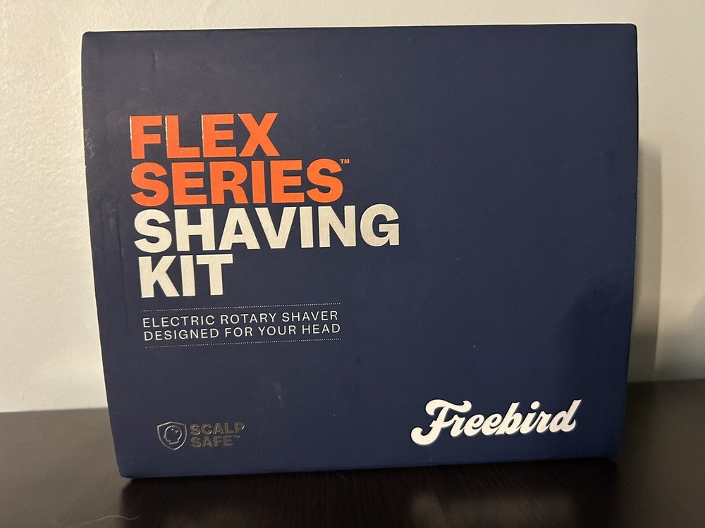 Freebird Flex Series Shaving Kit Men's Electric Rotary Shaver Razor Sealed