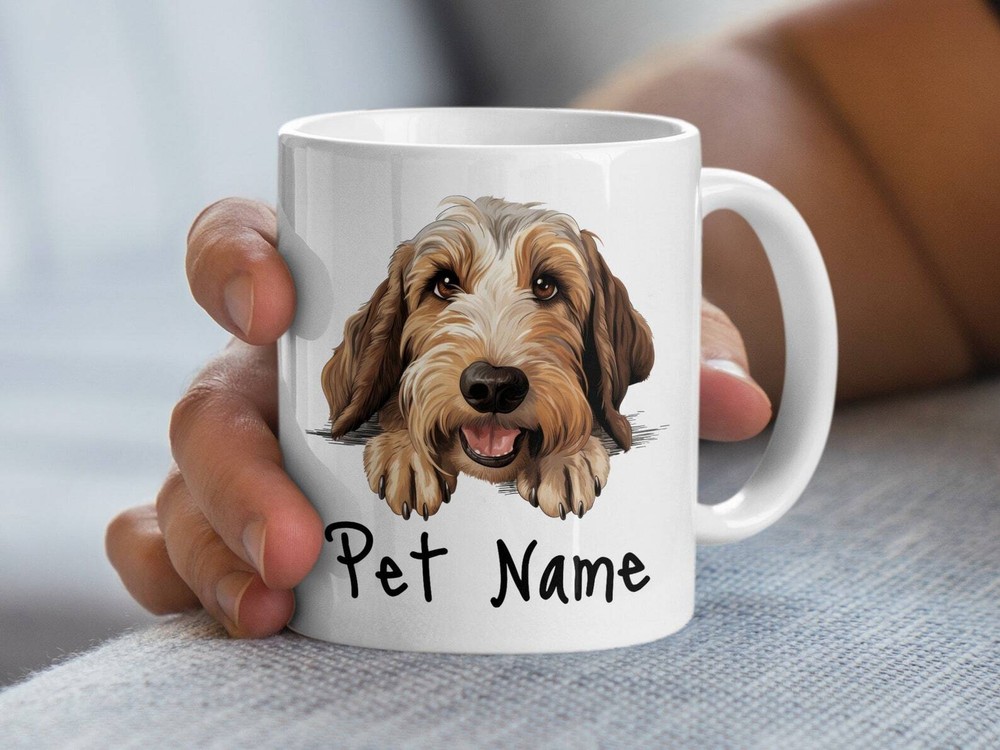 Custom Dog Mug Personalized Pet Name Coffee Cup Cute Dog Lover Gift Unique Anima