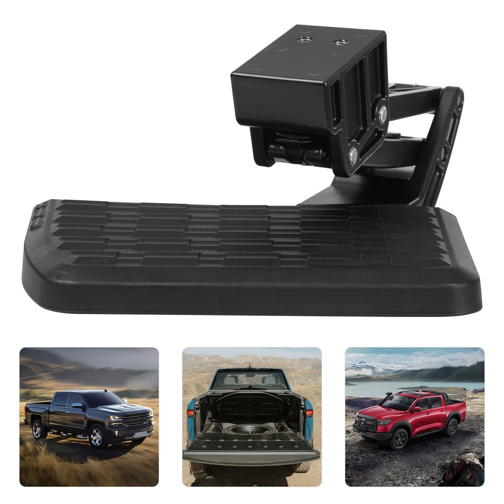 Folding Truck Tailgate Step Flip-Down Bumper Bed Step for 2006-2014 Ford F150