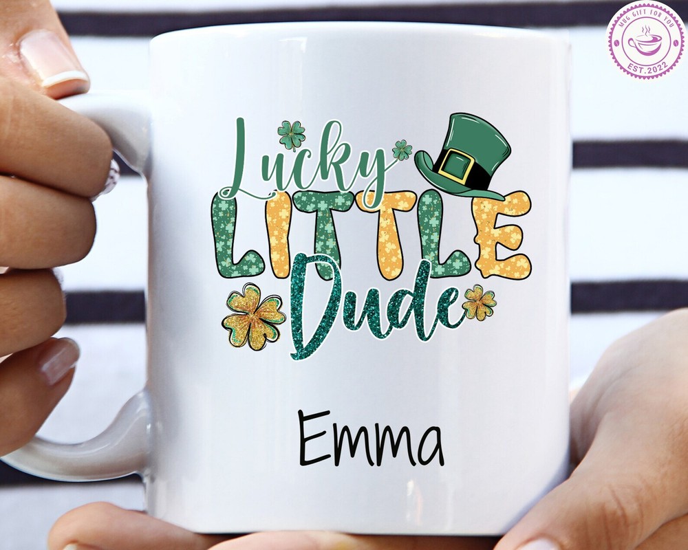 Personalized St Patricks Day Irish Mug Irish Gifts Lucky St Patrick Shamrock Mug