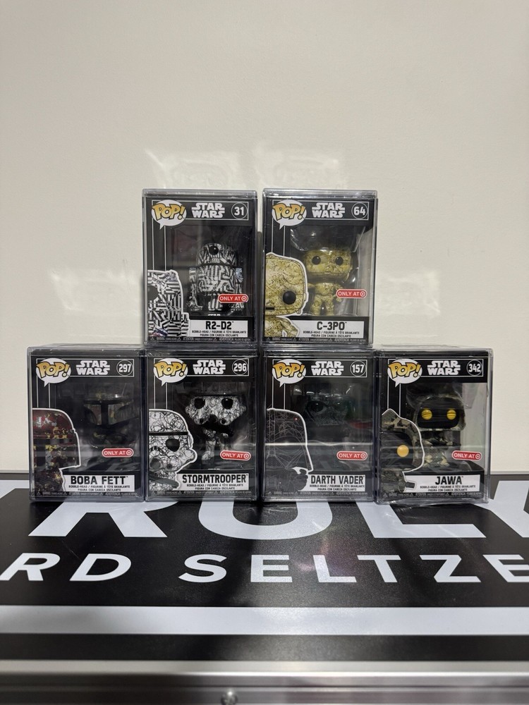Star Wars Funko Pop Art Series Lot - Rare Collectibles