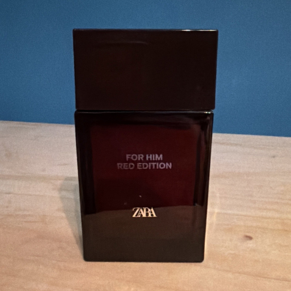 Zara For Him Red Edition Eau de Parfum Spray 100 ml Orange Amber Scent
