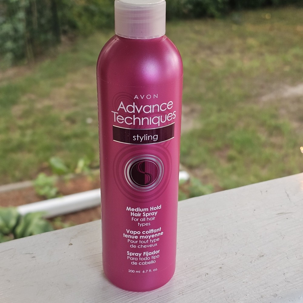 Avon Advance Techniques Styling Medium Hold Hair Spray 6.7 oz NOS 2010