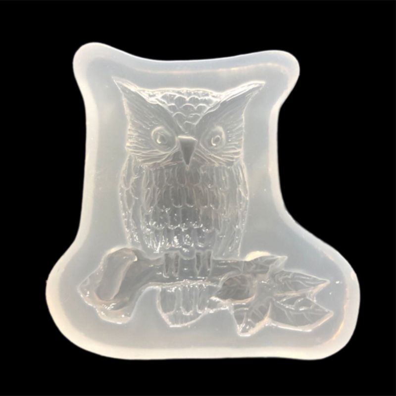 DIY Owl Pendant Jewelry Mold for UV Epoxy Resin Crafting