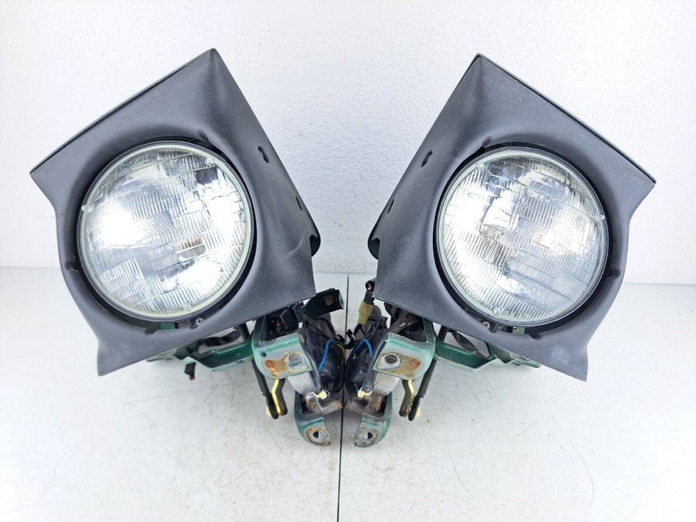 1990-1997 Mazda Miata MX5 Halogen Headlights Lamps with Motors RH LH