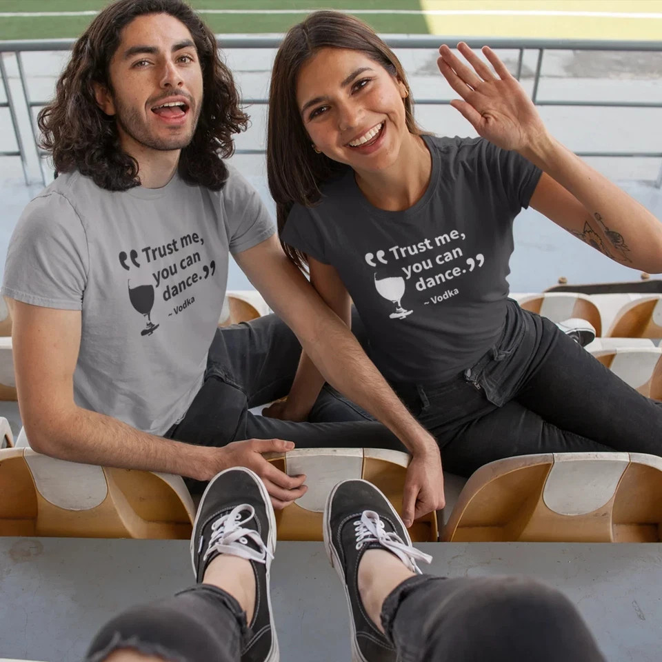 Humour saying Round Neck classic fit T-Shirt for men women