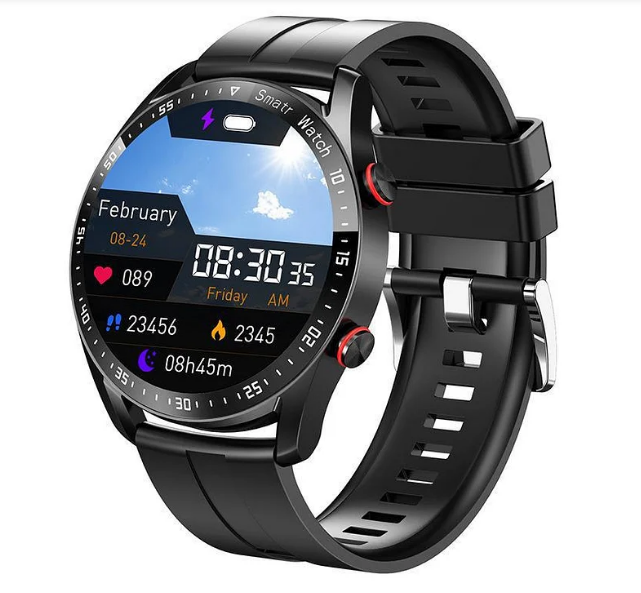 Health Monitoring Smartwatch with Real-Time Tracking - Limited Time Discount-image