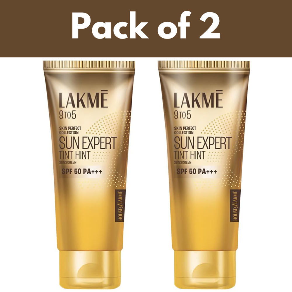 Lakme Tinted Sunscreen SPF 50 PA+++ Natural Tone with Cucumber 100 ml
