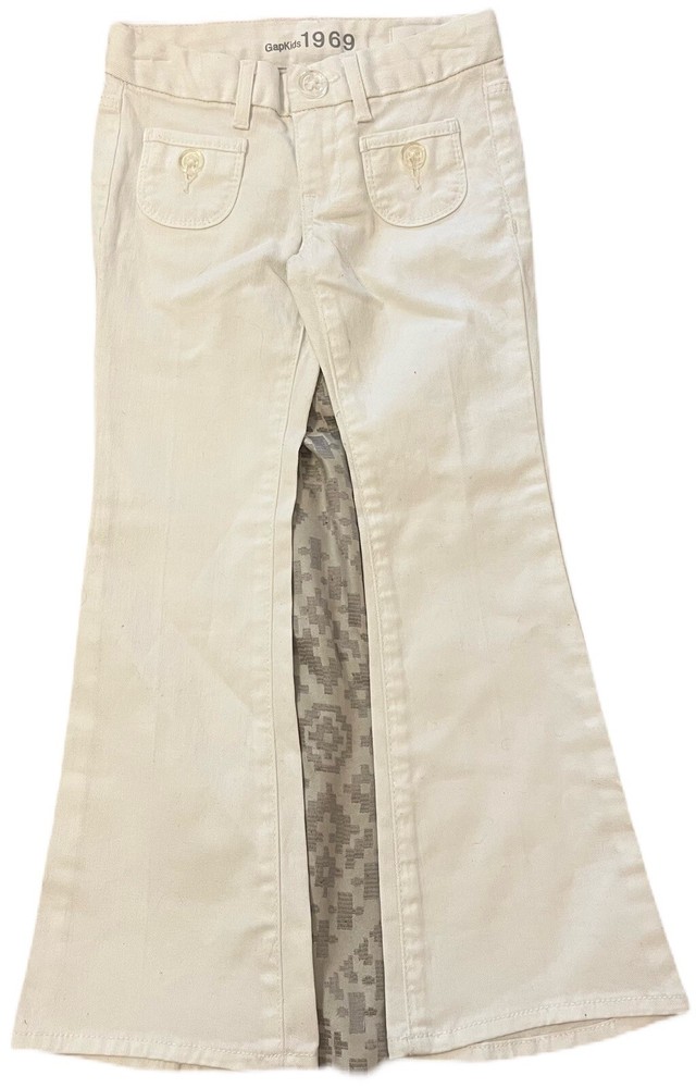 Gap Kids Girl’s Size 6 White Bootcut Jeans New with Tags