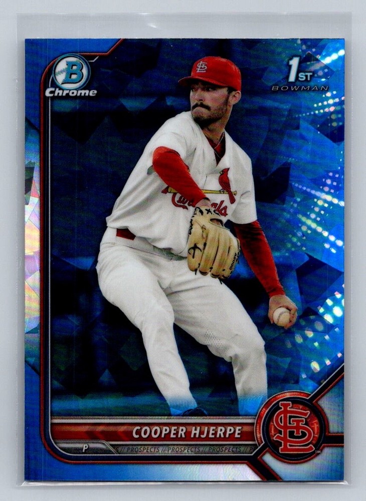2022 Bowman Sapphire Cooper Hjerpe #BDC-95 Rookie Card