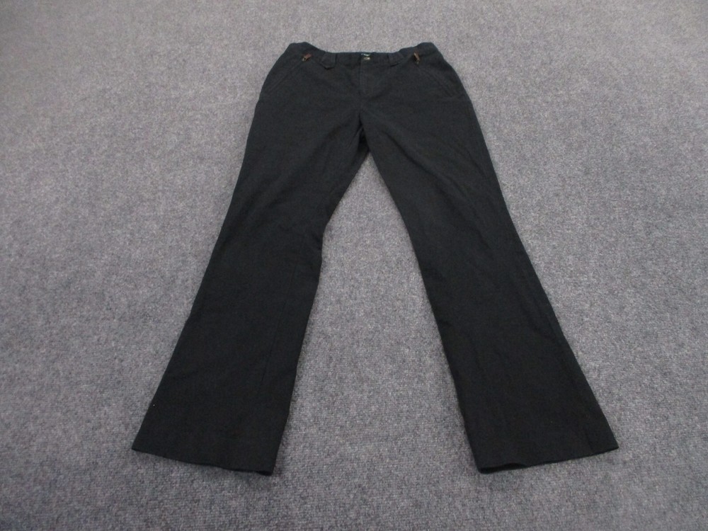 Ralph Lauren Pants Adult 6 Black Chino Business Classic Stretch Casual Womens