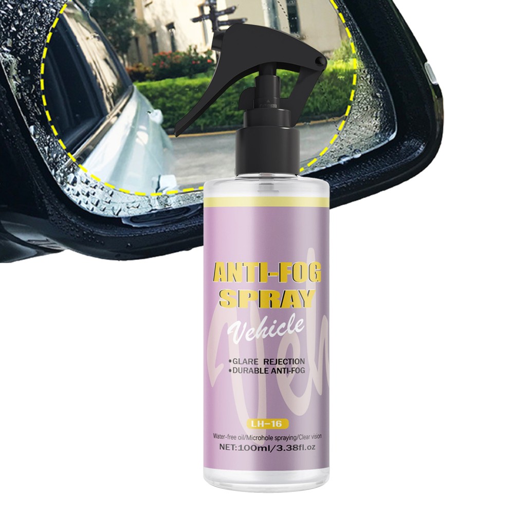 100ml Car Windshield Defogger, Long-Lasting Anti Fog Agent for Side Window