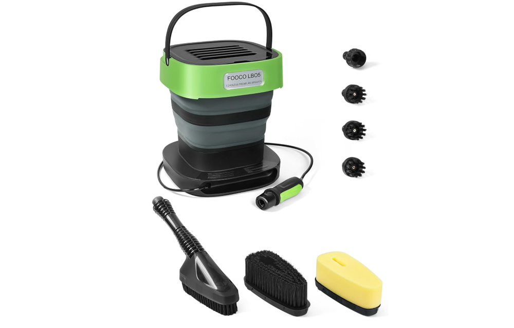 LB05 Pro Cordless Pressure Sprayer with Foldable 3.2gal Tank and Auto Mode