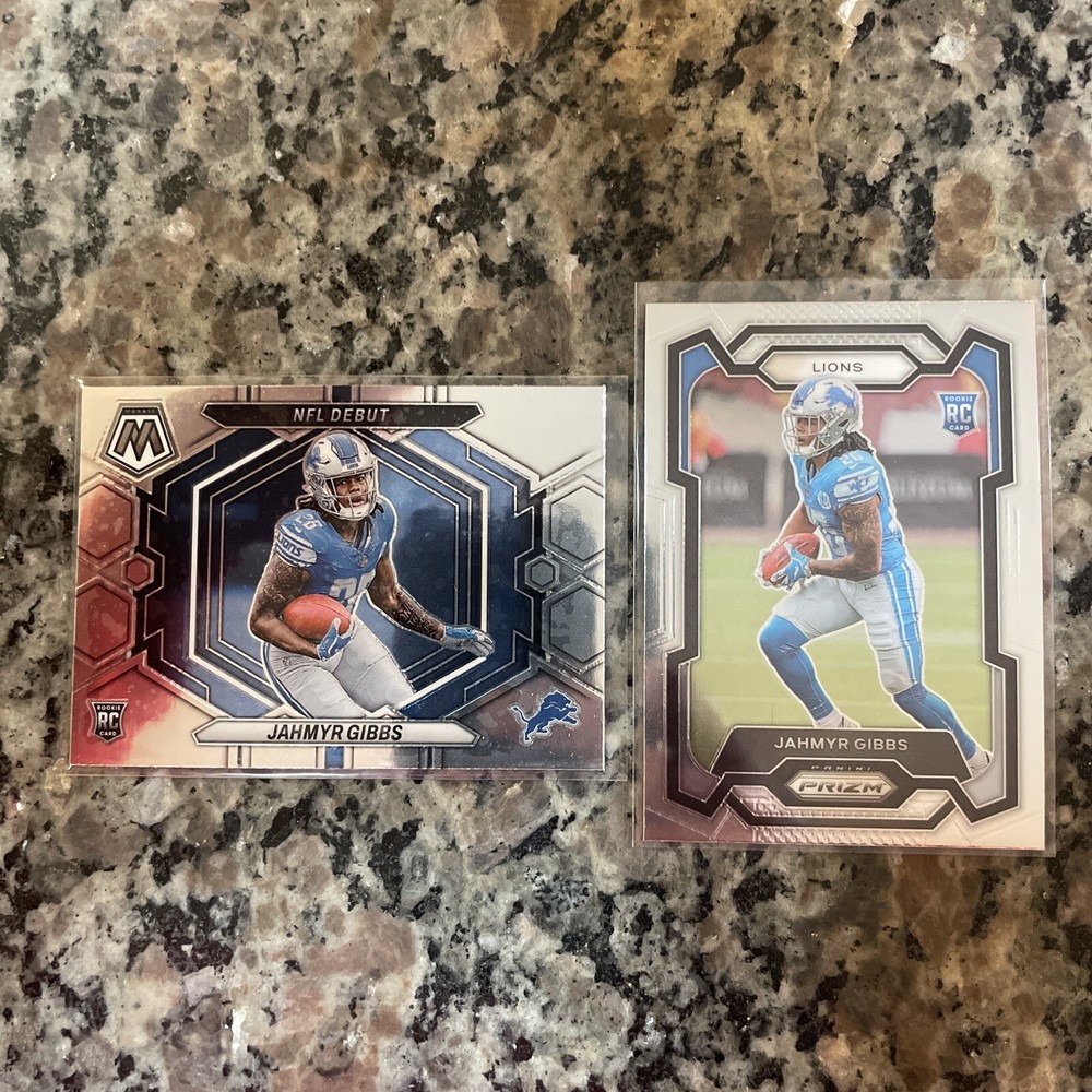 2023 Panini Prizm & Mosaic Rookies- Jahmyr Gibbs