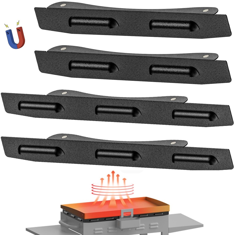 Upgraded Magnetic Wind Guards for 36” Blackstone Griddle, Grill Accessories f...