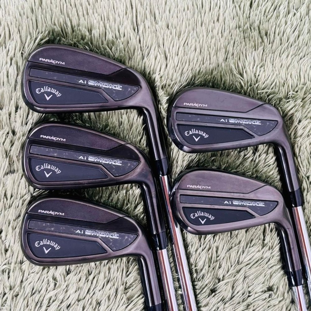 Callaway Paradym Ai Smoke Black Iron 5 Piece Set   20747