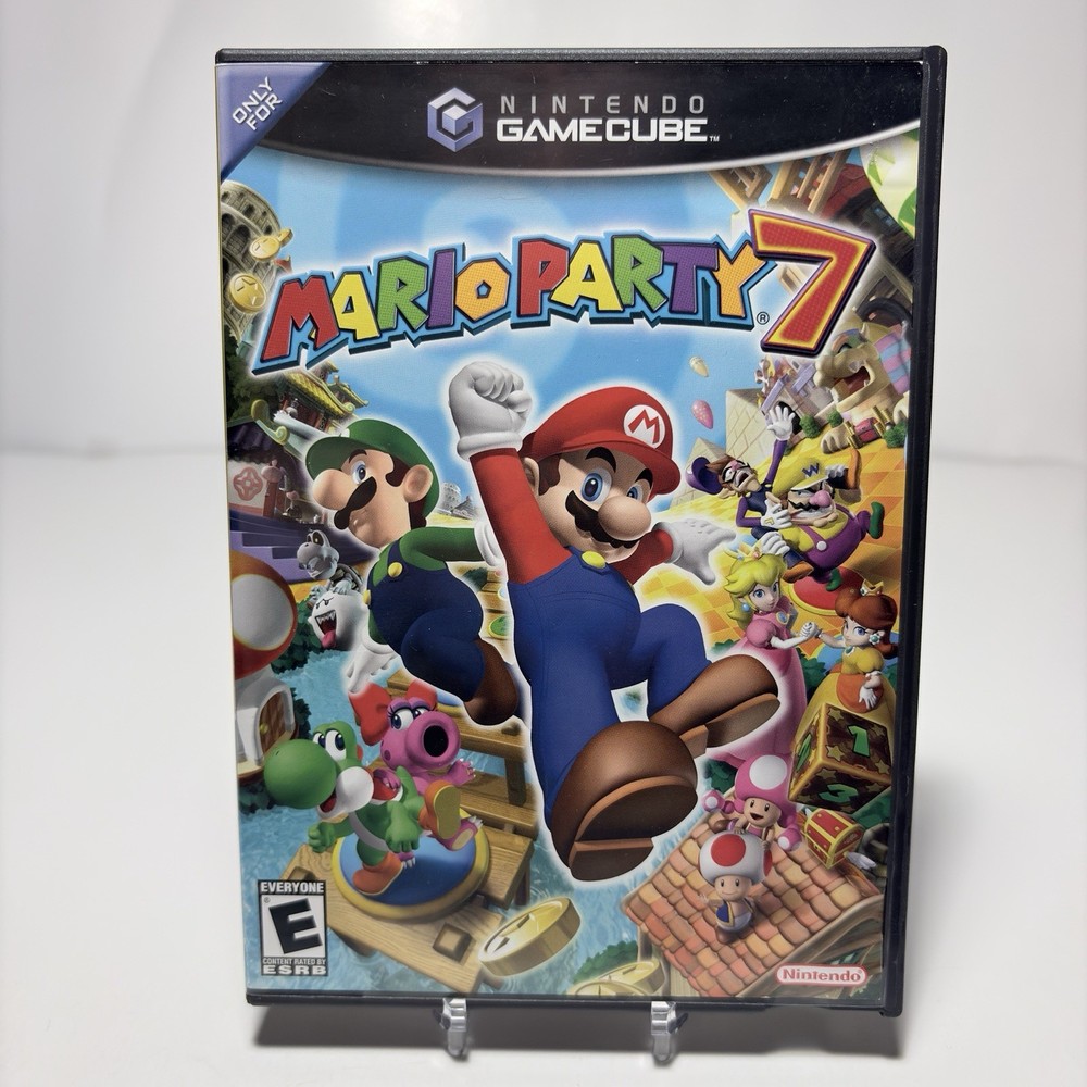 Mario Party 7 Nintendo Gamecube Complete CIB Tested Clean Fast Shipping