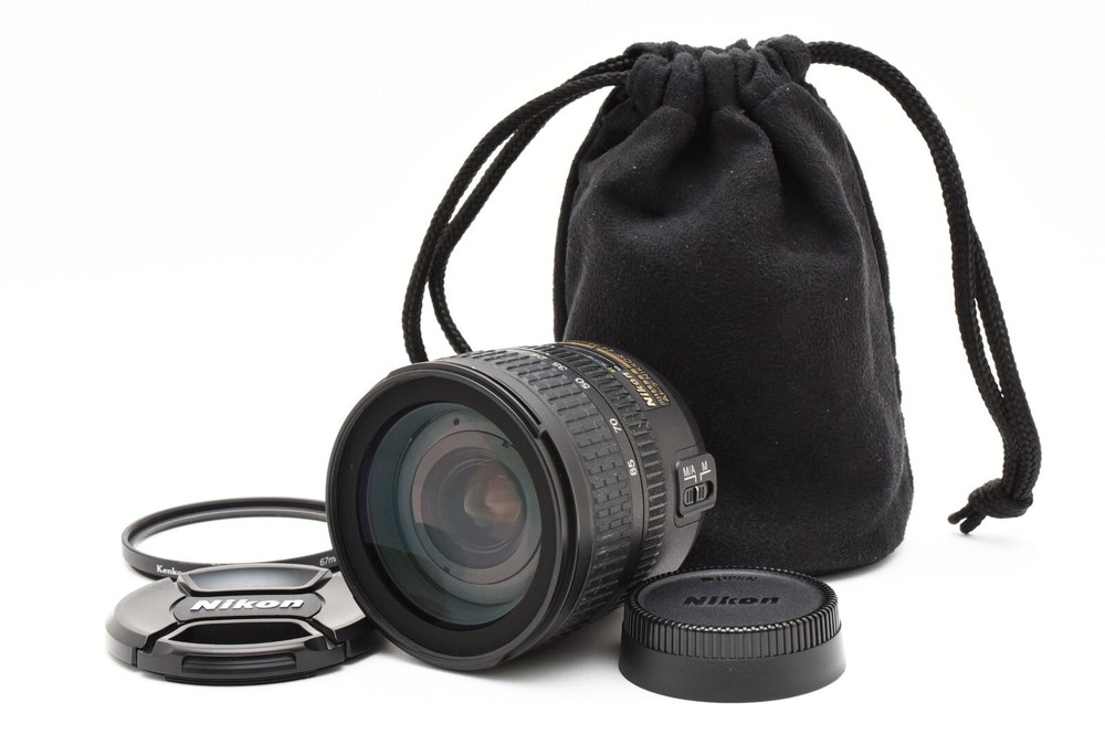 Nikon AF-S Nikkor 24-85mm F3.5-4.5G ED Lens with Hood Japan Excellent++
