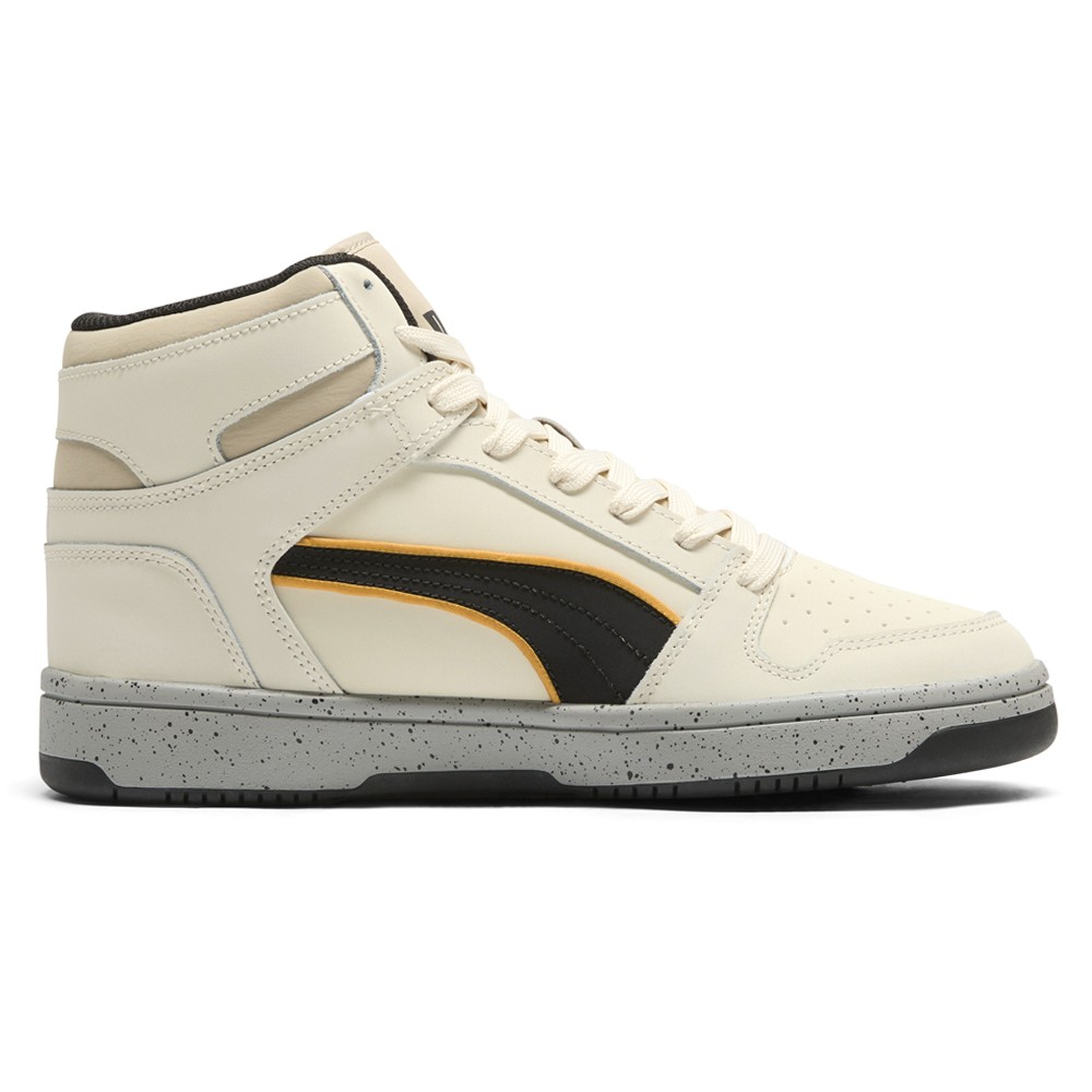 PUMA Rebound Layup High Top Nylon Mens Off White Sneakers Casual Shoes 39911301