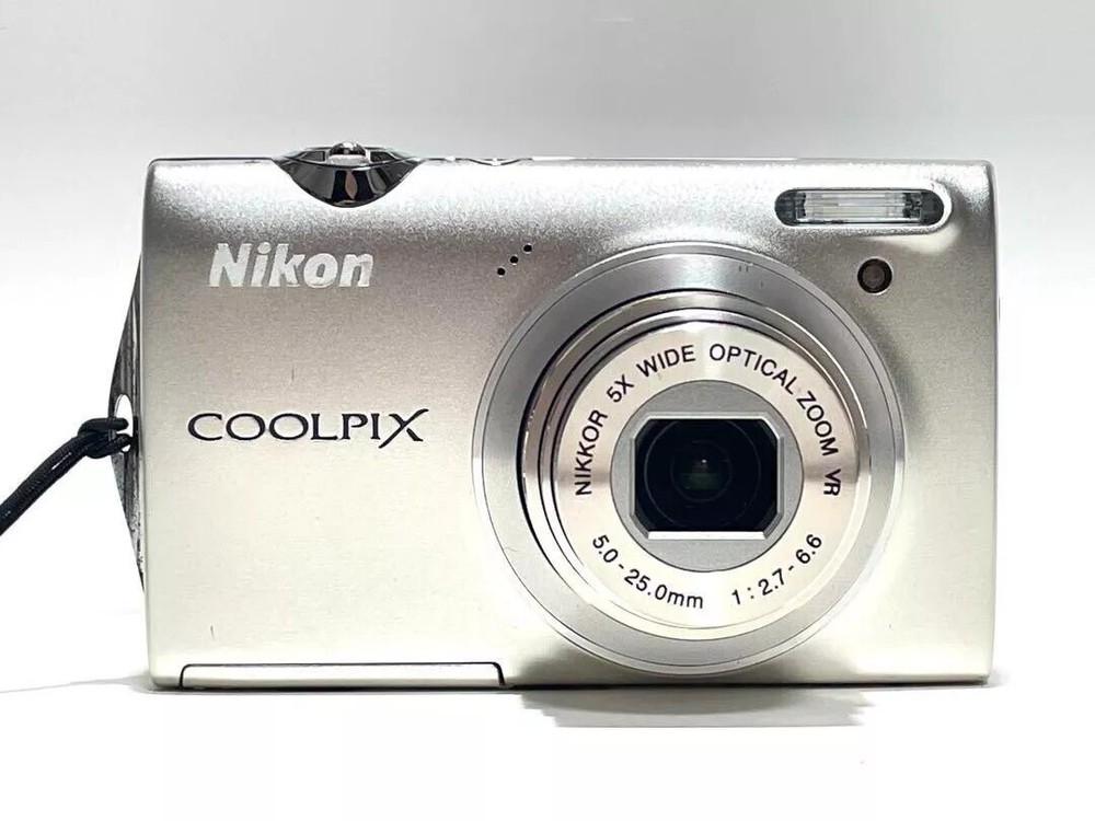Nikon COOLPIX S5100 12.2MP 5x Optical Zoom CCD Digital Camera - 100% Working