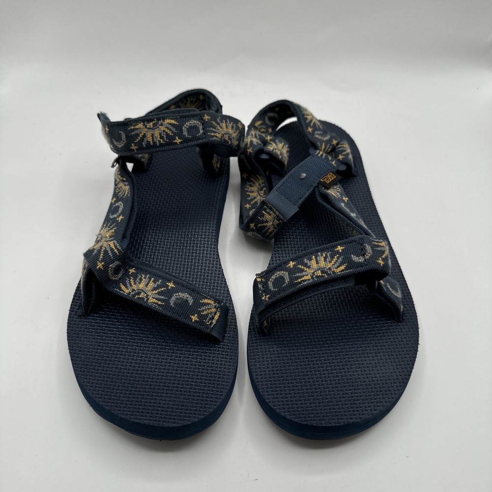 Teva Womens Sandals Sun Moon Insignia Stars Outdoor Sz 10 Hiking Water Shoes